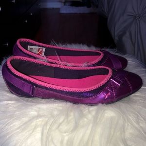Puma Shoes - Puma Bixley Glamm Flats Purple & Pink Puma Shoes - Puma Bixley Glamm Flats Purple & Pink